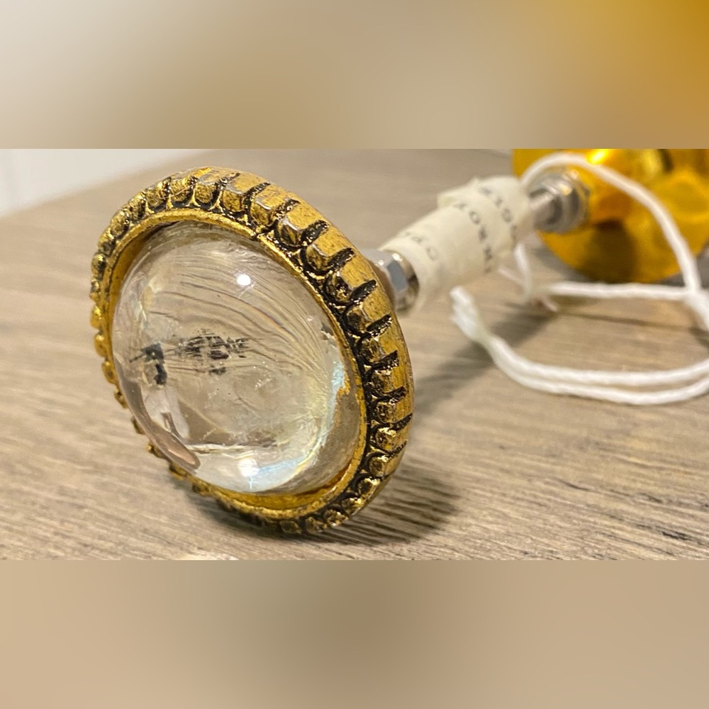 Anthropologie • Mirrored & Gold Knobs - Picture 2 of 2